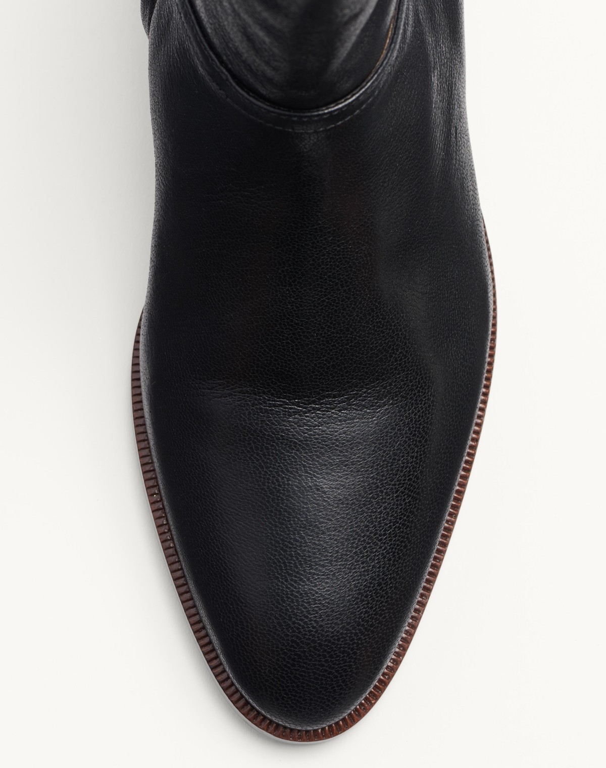 Valentino Garavani Man Ankle Boots Black Size 12 Leather