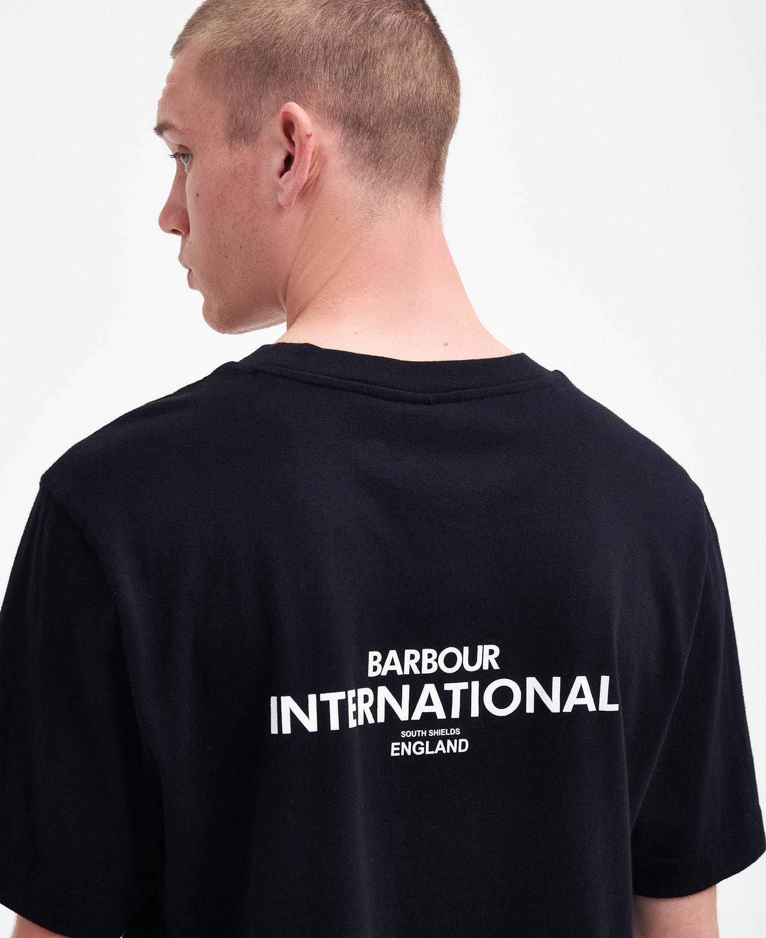 Barbour Short-sleeved T-shirt In Black