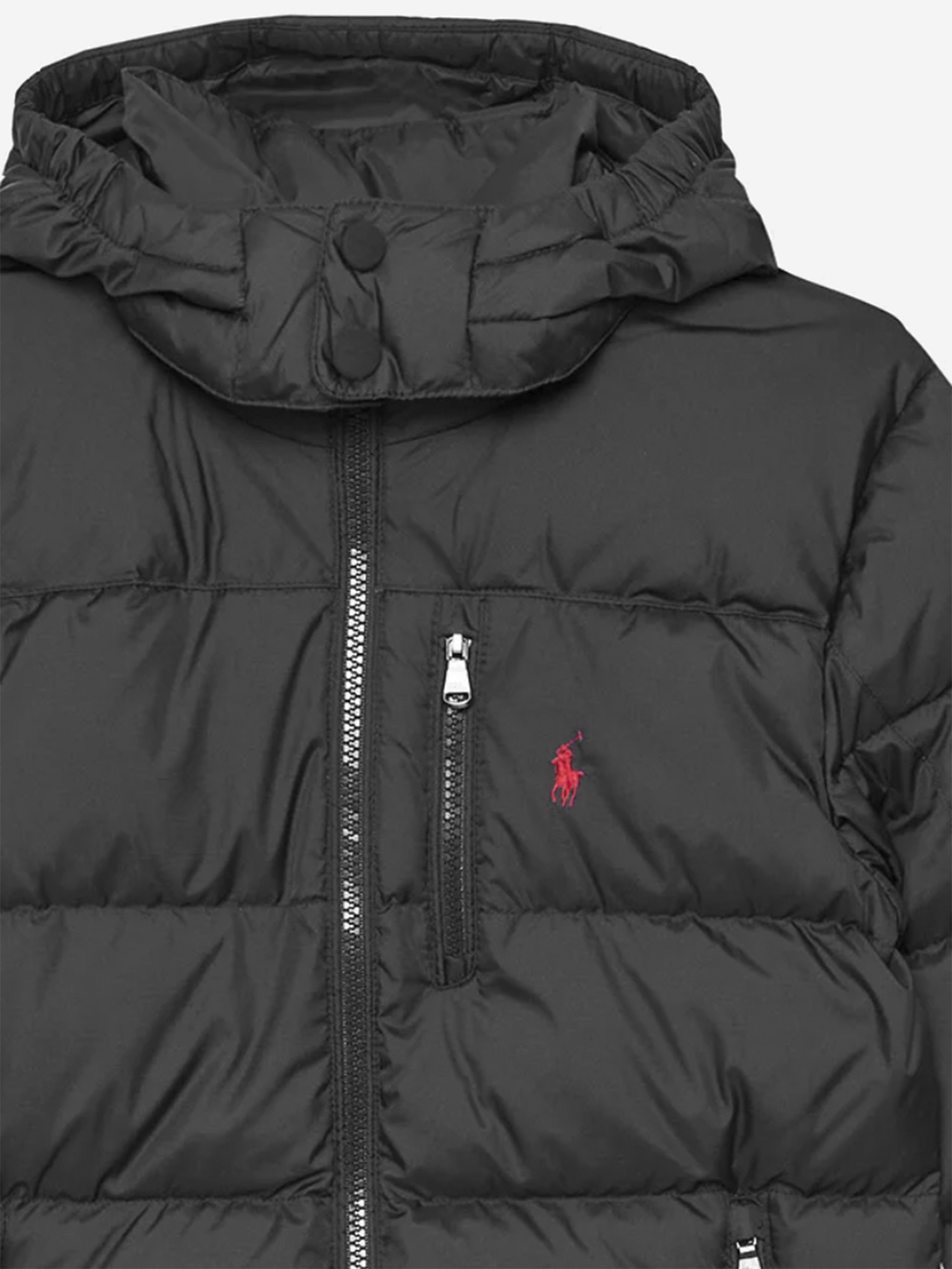 Polo Ralph Lauren Down Puffer Jacket In Black