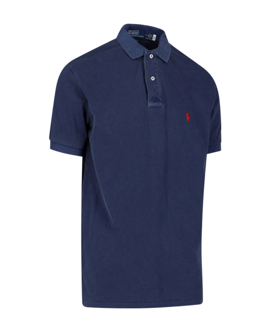 Polo Ralph Lauren The Iconic Mesh Polo Shirt Kids In Blue