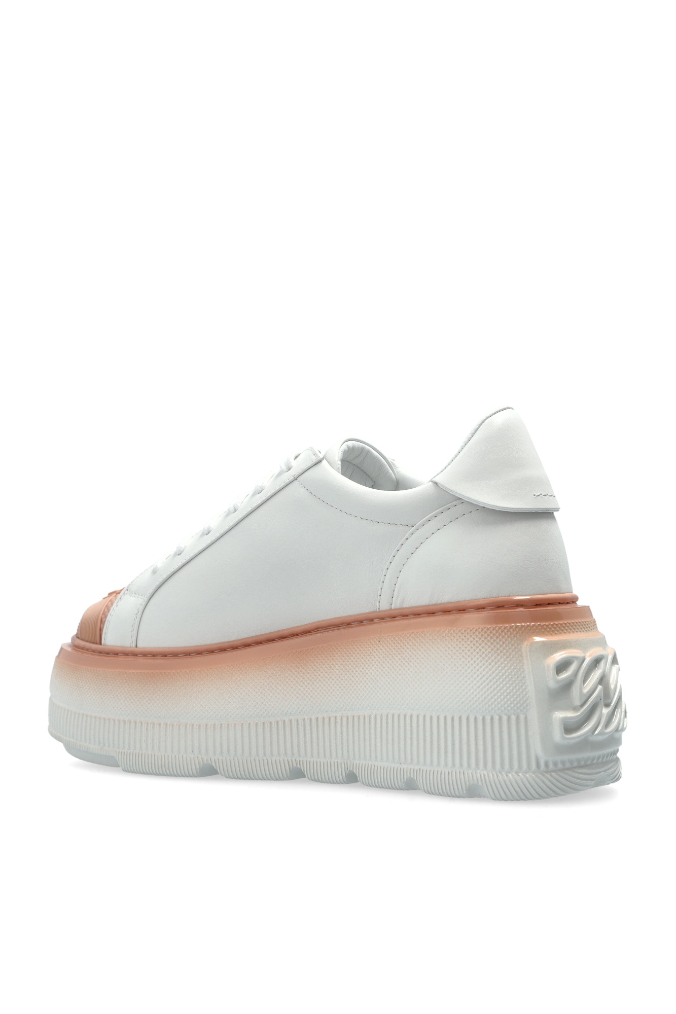 Casadei Nexus Toe Cap Sneakers In Gray
