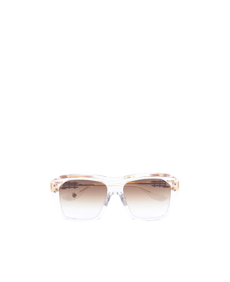 Dita Eyewear Grand-apx Square Sunglasses In White