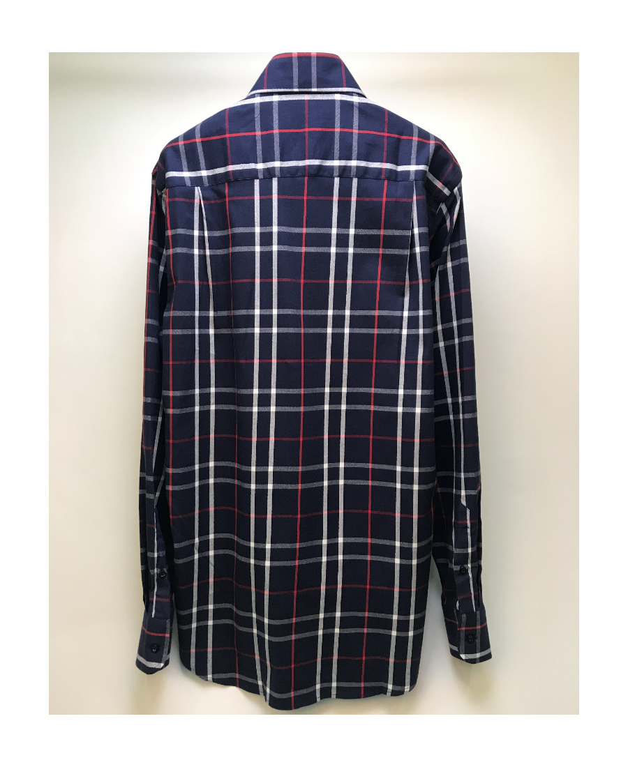 Paul & Shark Classic Plaid Shirt In Black