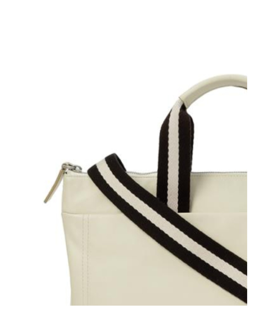 BALLY LOGO PATCH SHOULDER BAG