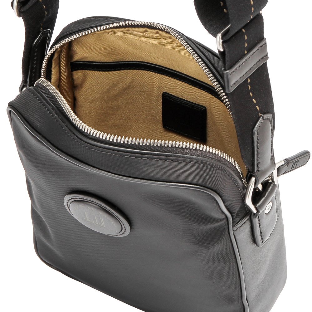 DUNHILL LOGO SHOULDER BAG