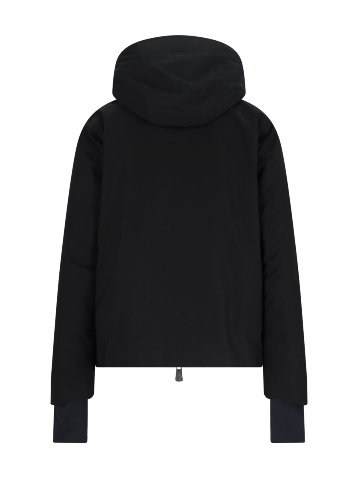 Moncler Chanavey Tech Padded Ski Jacket In Black