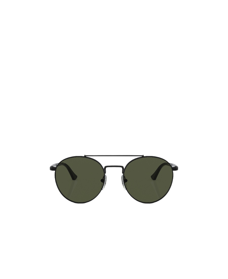 Persol Round Frame Sunglasses In Green