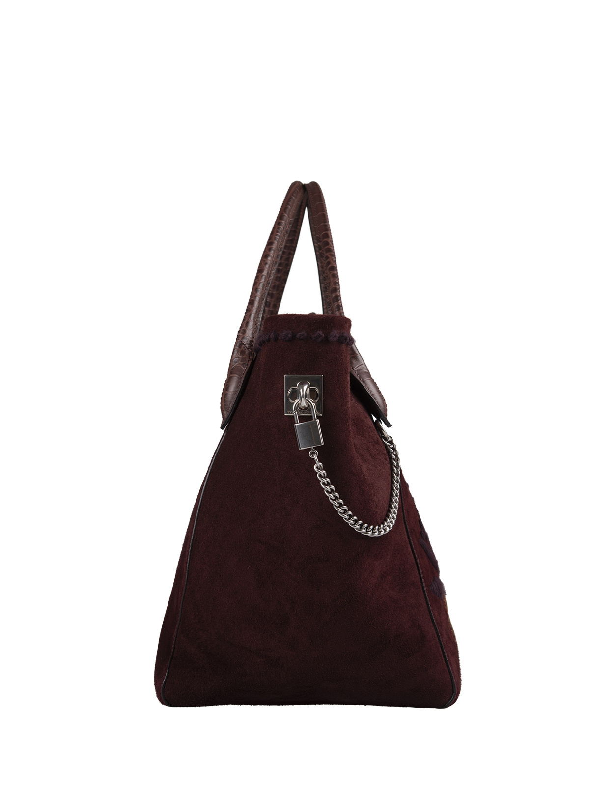 Ermanno Scervino Double Handle Tote Bag In Brown