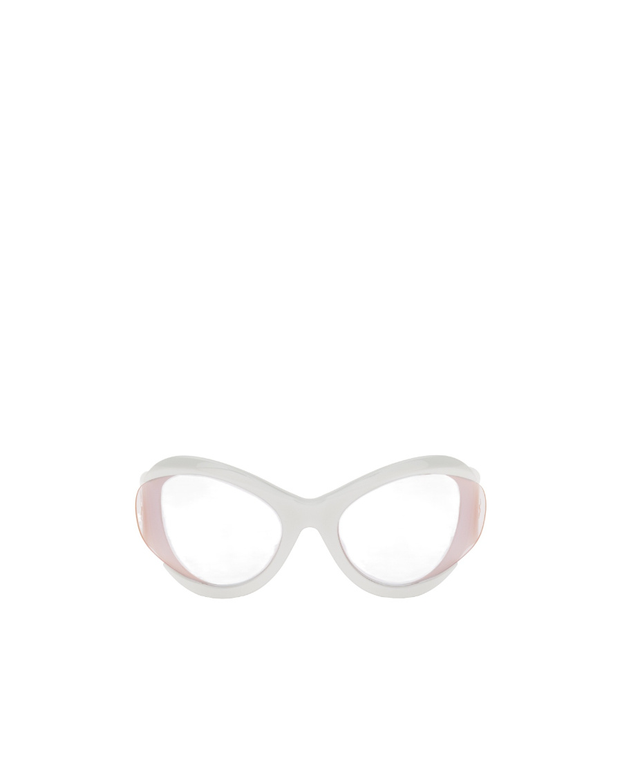 Mcq By Alexander Mcqueen Logo Sunglasses In White