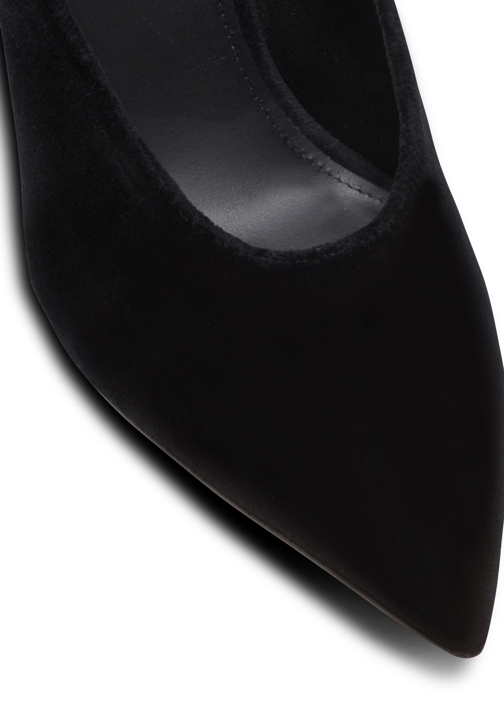 Balmain Velvet Ruby Mules In Black