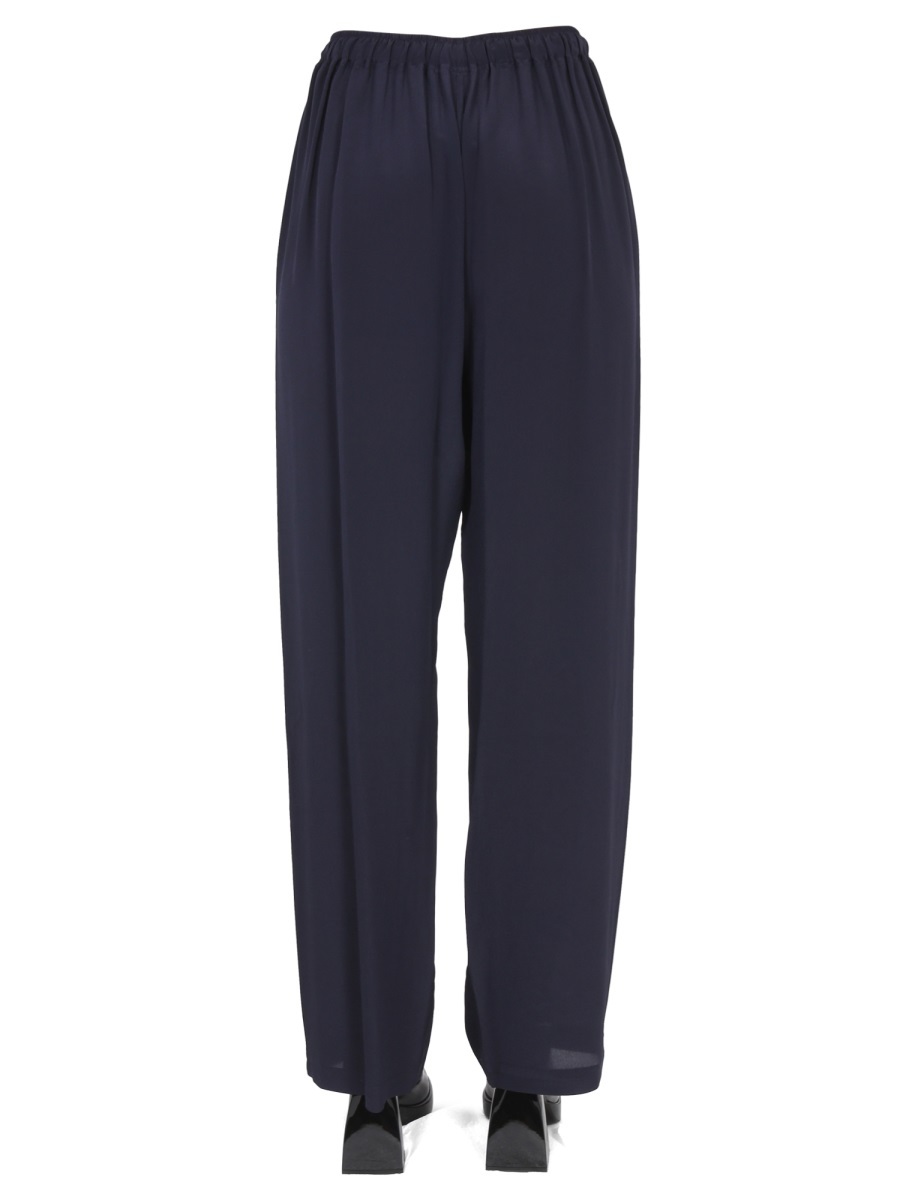 Vivienne Westwood Wide-leg High-waisted Trousers In Black