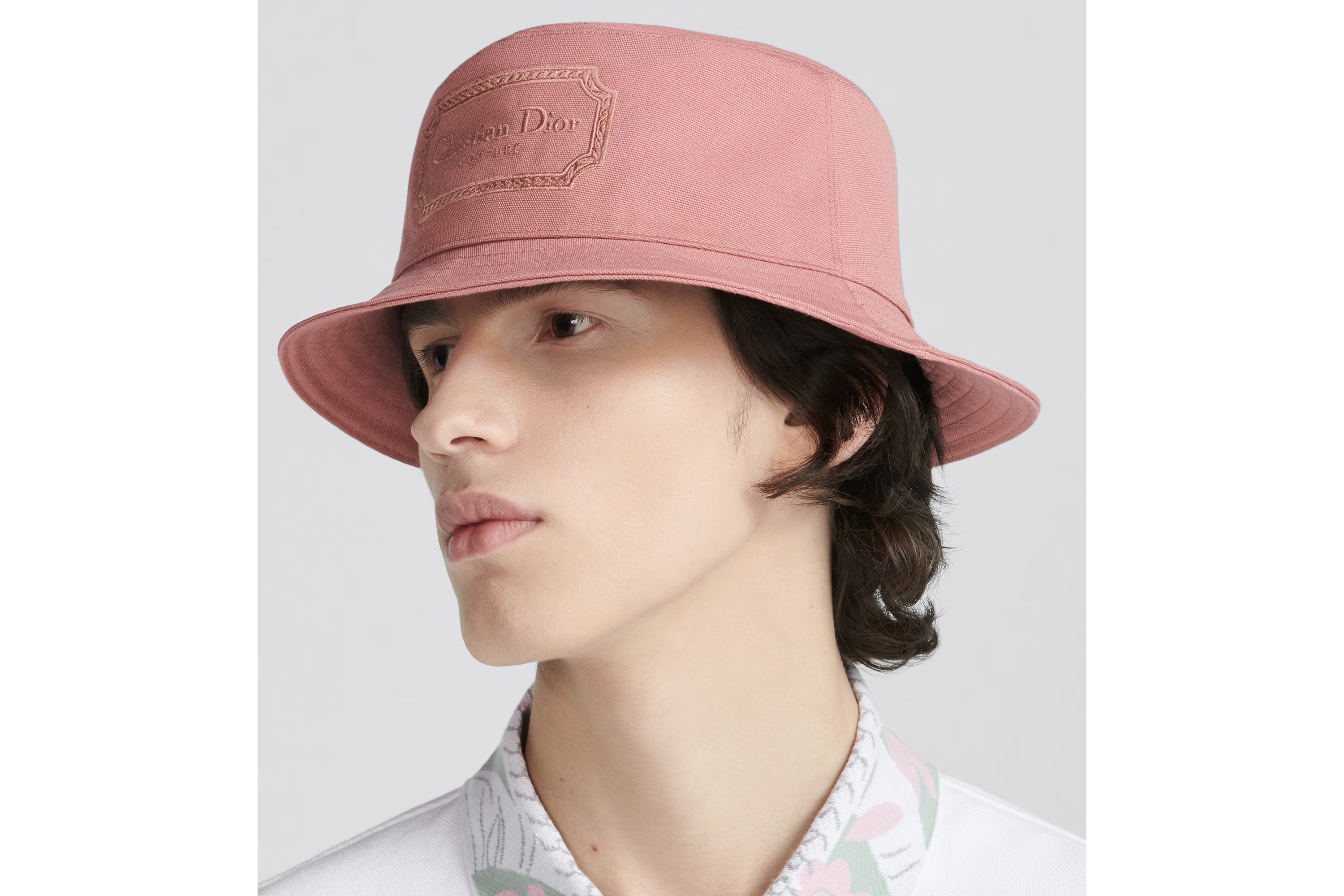 Dior Christian Couture Bucket Hat In Pink