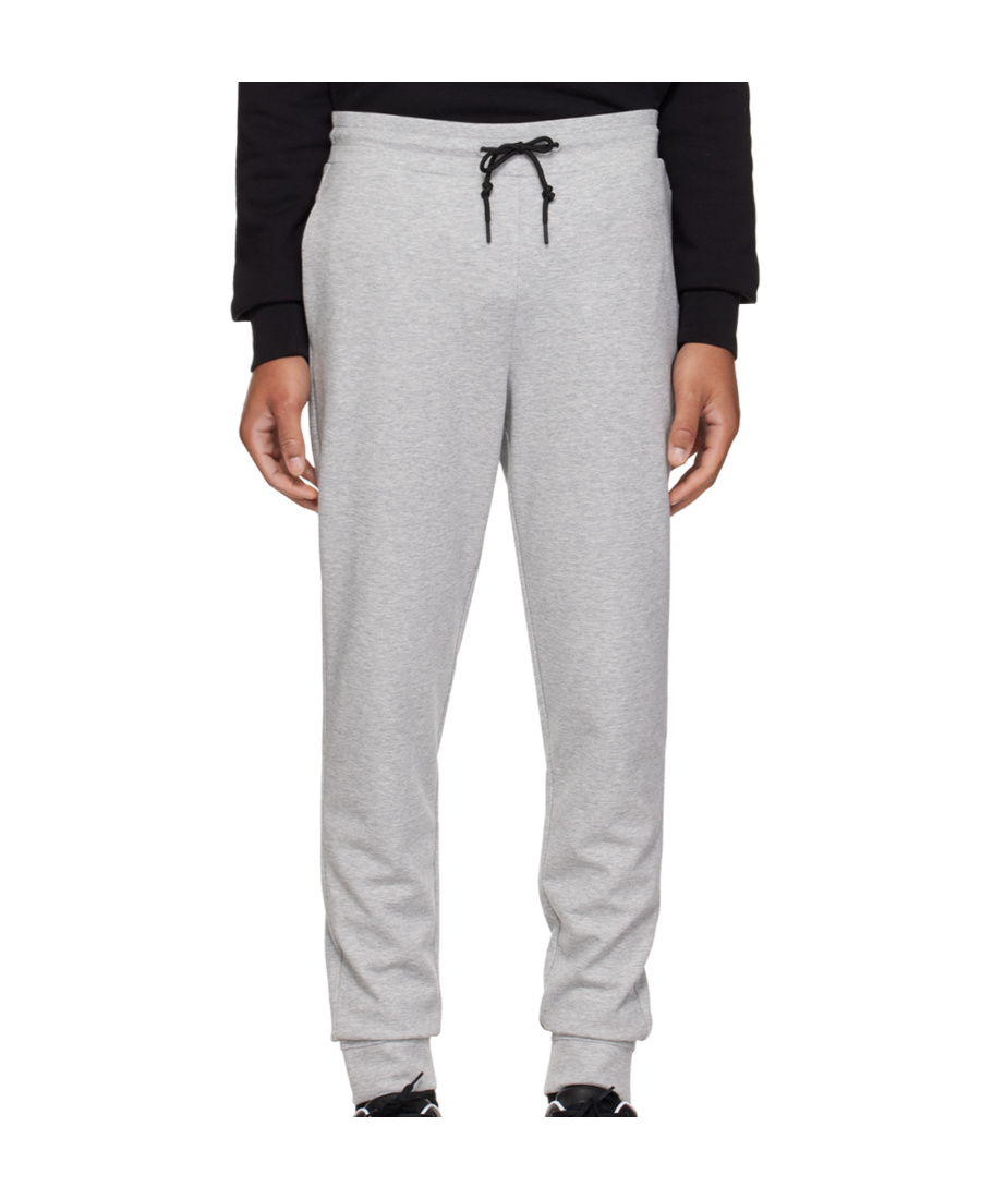 Ps By Paul Smith M�lange-effect Tapered Track Pants In Gray