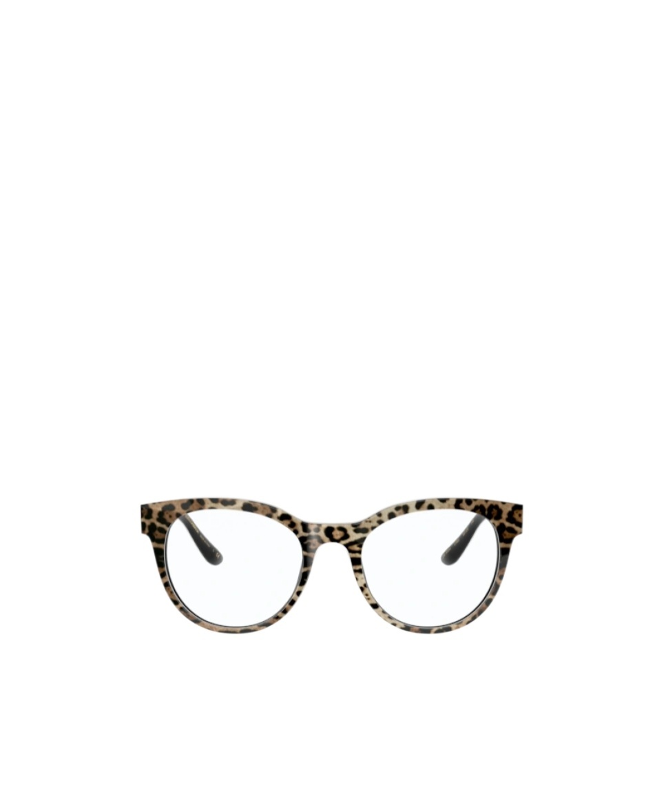 Dolce & Gabbana Logo Plain Glasses In Black