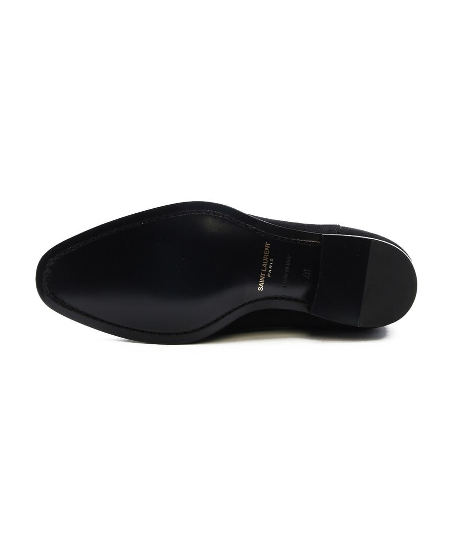 Saint Laurent Wyatt 30 Otterproof Chelsea Boot In Black