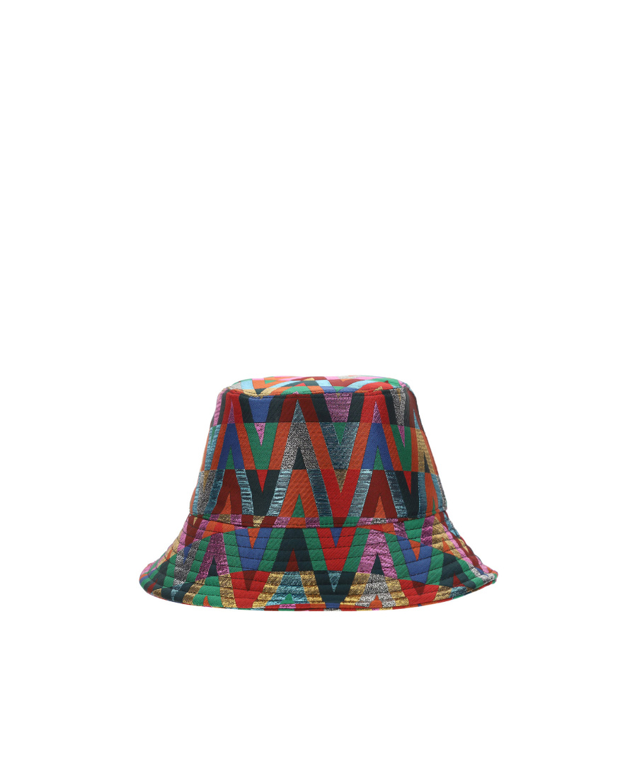 Valentino Optical Logo-print Bucket Hat In Multi