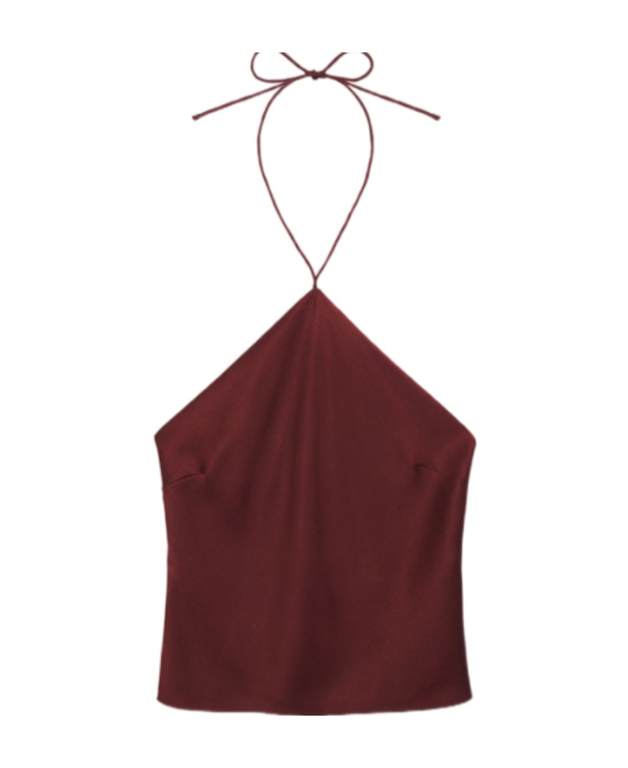Anine Bing Hang The Neck Sling In Red