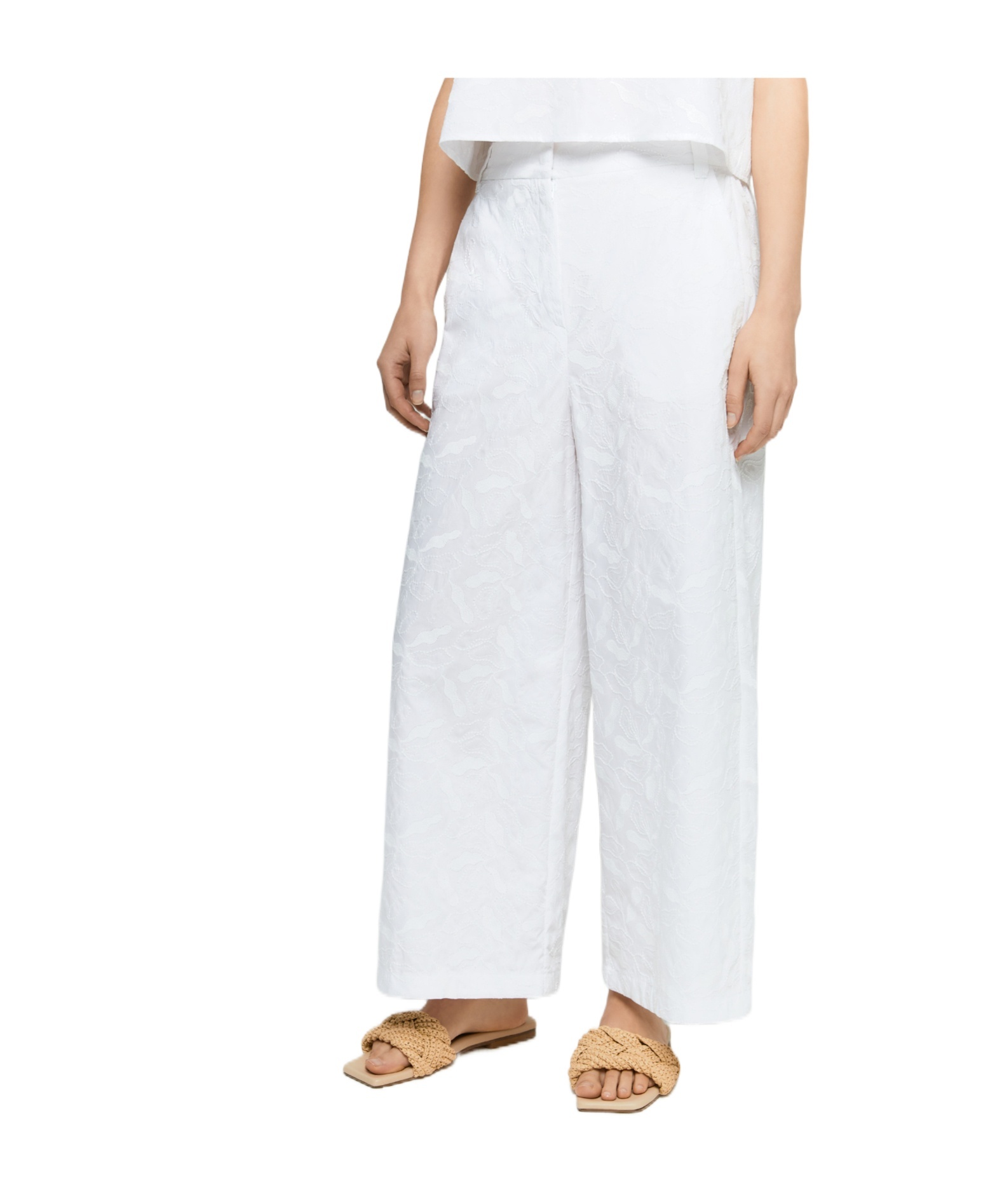 IBLUES EMBROIDERED TROUSERS