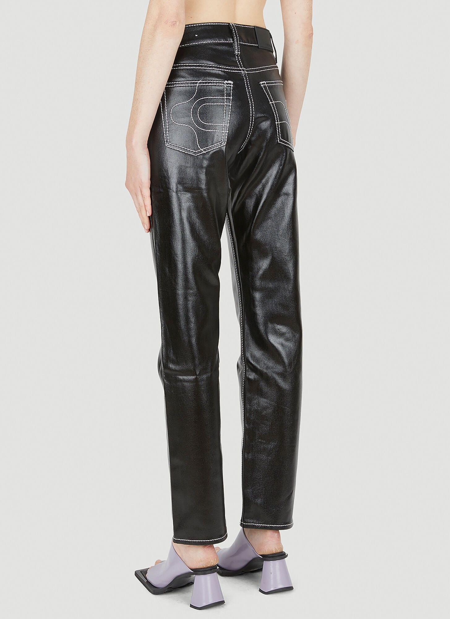 Eytys Belt Loop With Jeans In Black