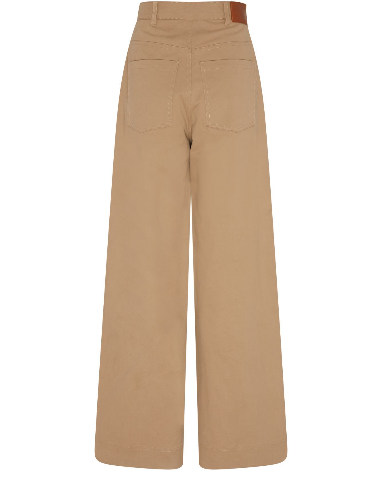 Moncler Belt-loop Casual Pants In Beige