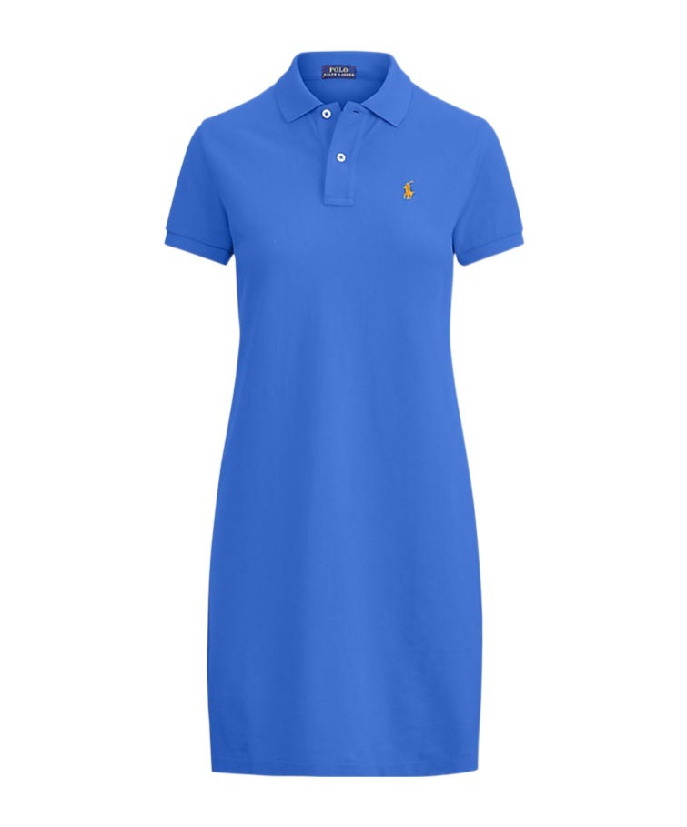 Polo Ralph Lauren Polo Short-sleeve Dress In Blue