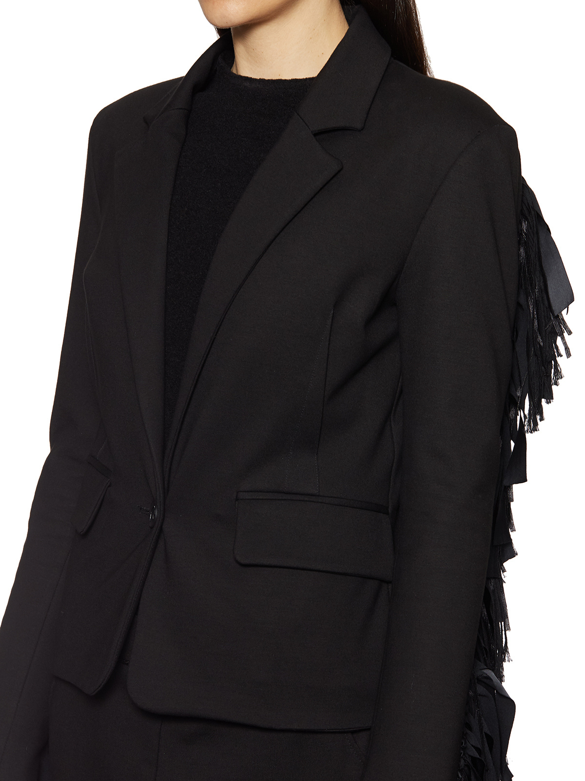 Nostra Santissima Tassel Suit Jacket In Black