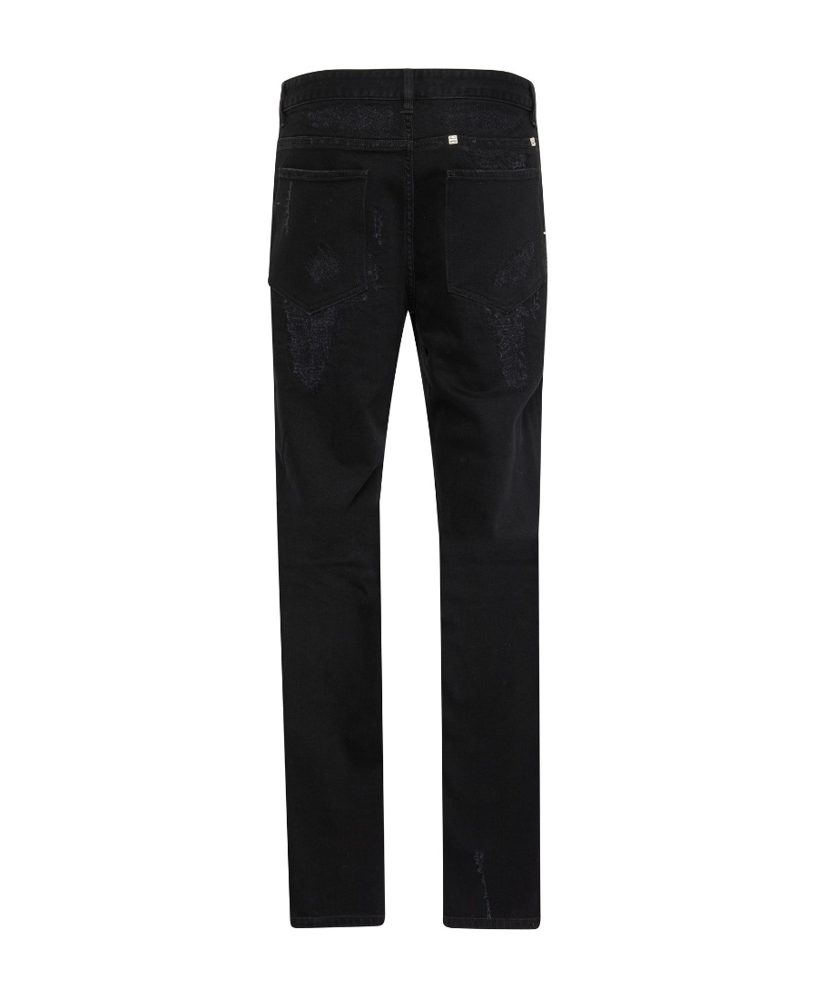 GIVENCHY OLD BELT-RING JEANS