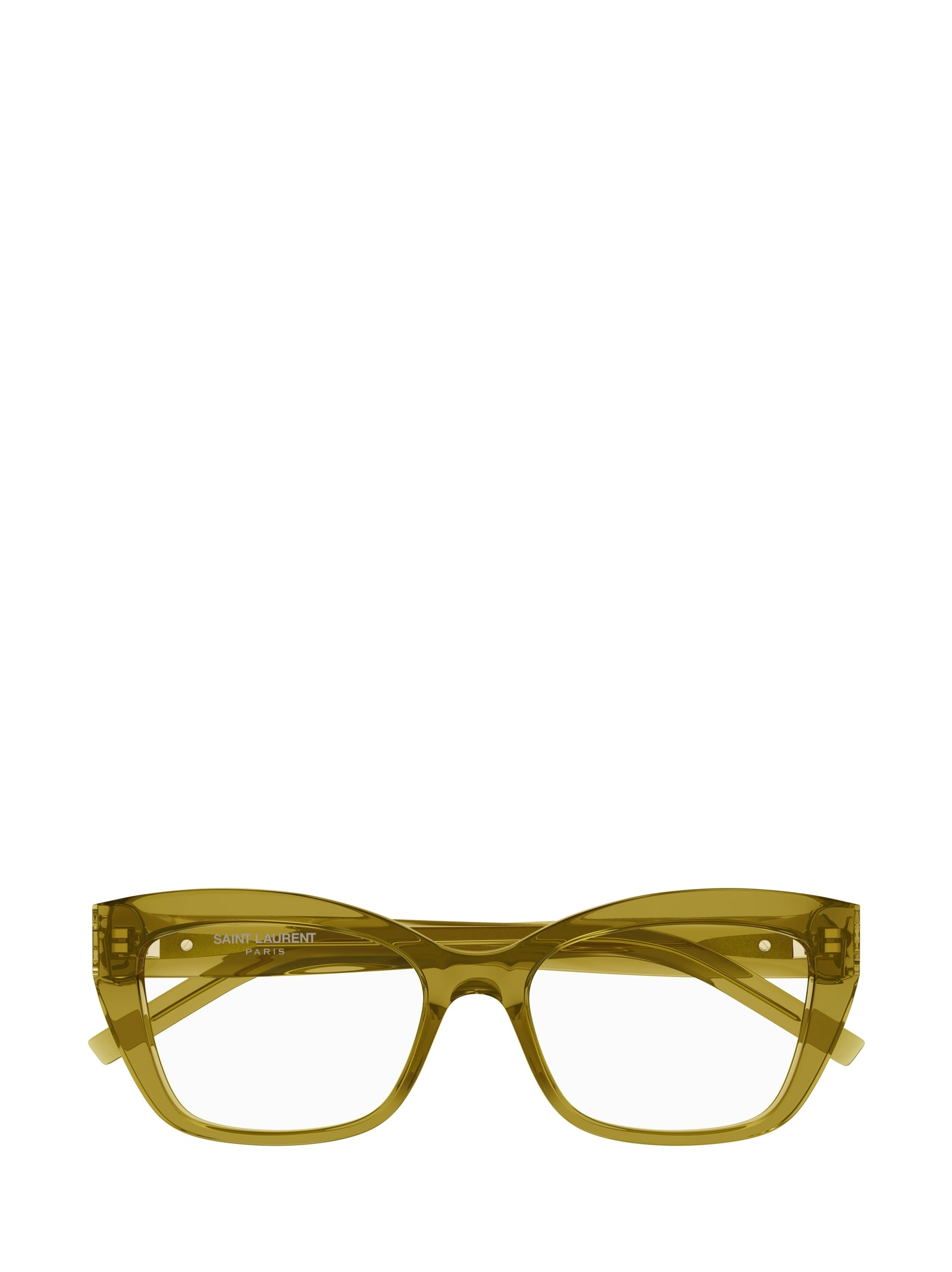 Saint Laurent Full-frame Flat Mirror In Brown