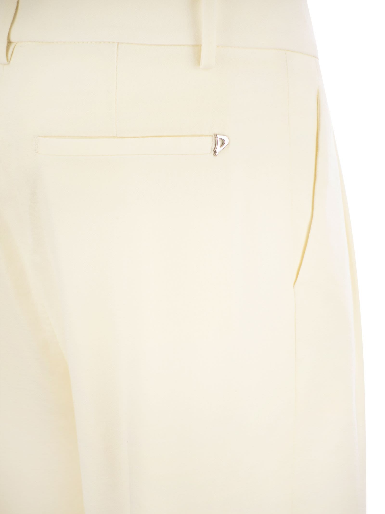 Dondup Logo Detail Track Pants In Neutral
