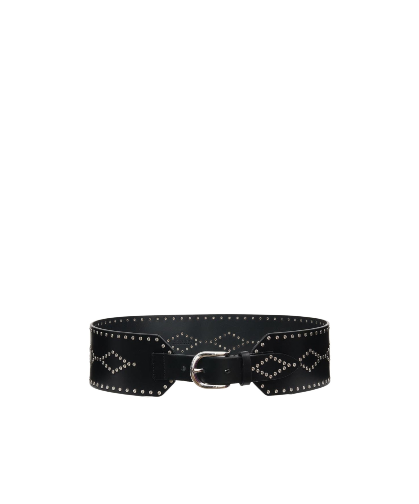 Isabel Marant Lucie Buckle Belt In Black