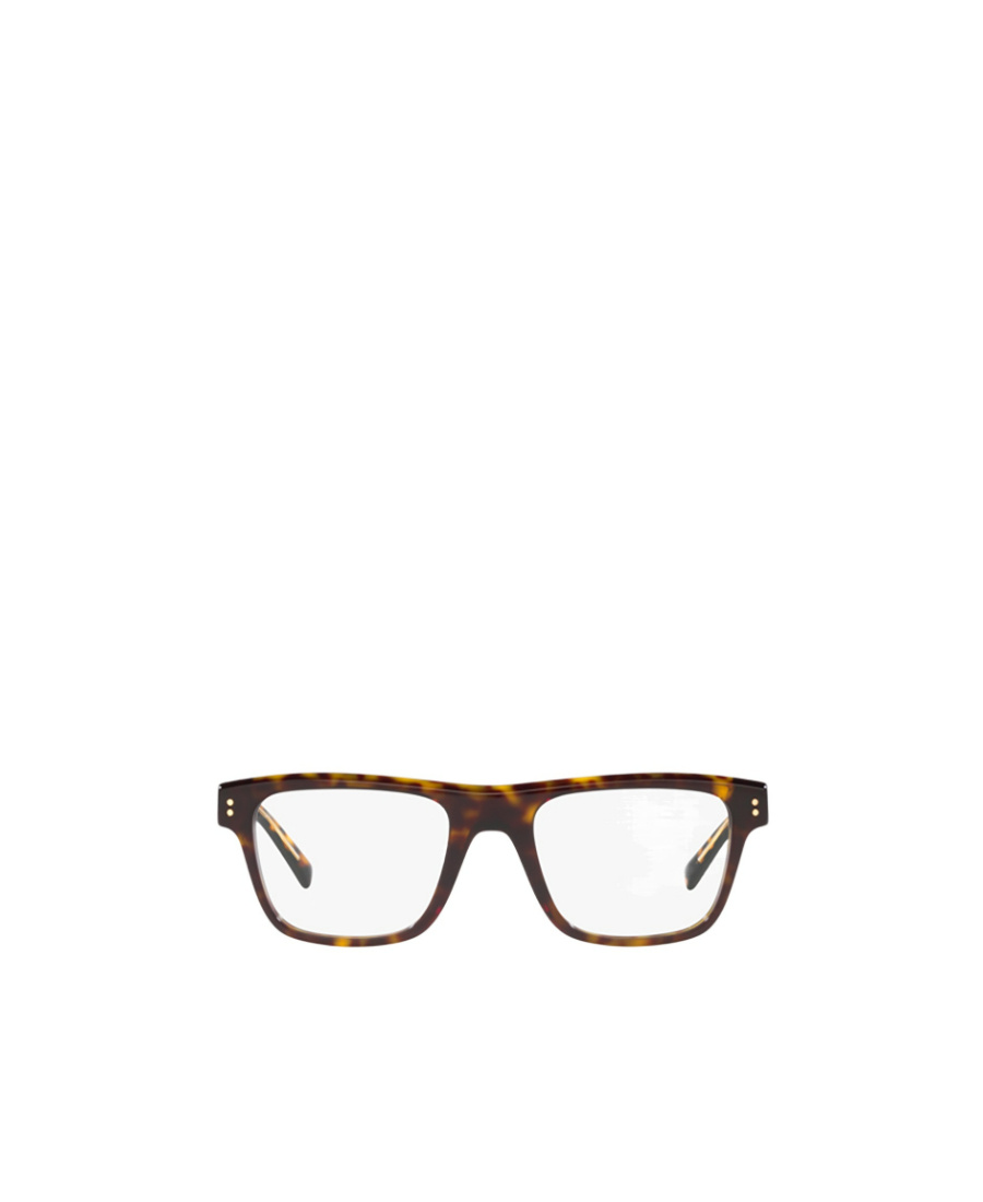 Dolce & Gabbana Tortoiseshell-effect Square-frame Glasses In White