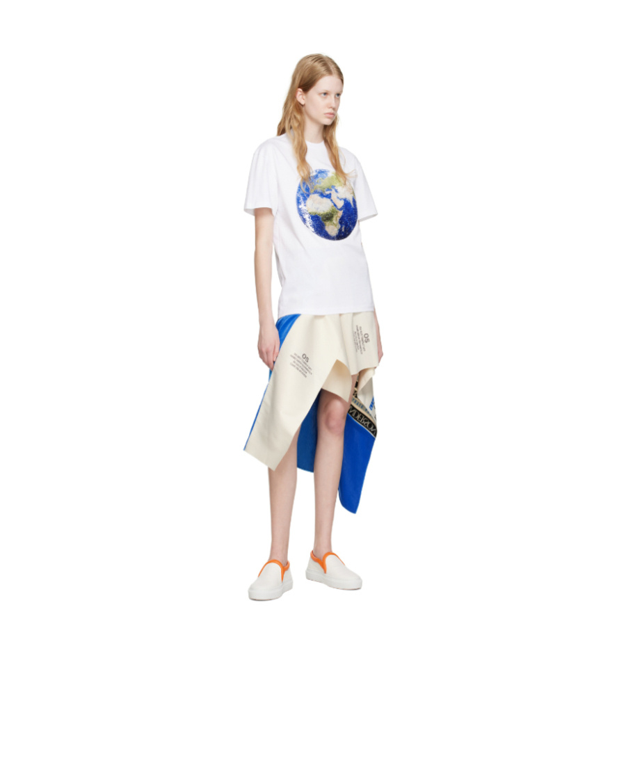 Jw Anderson Bumper-tube Slip-on Casual Sneakers In White