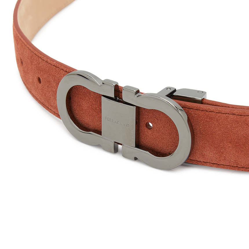 Ferragamo Adjustable Gancini Belt