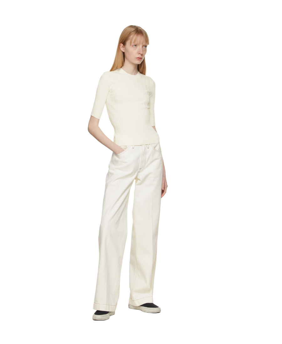 FRAME WIDE-LEGGED JEANS