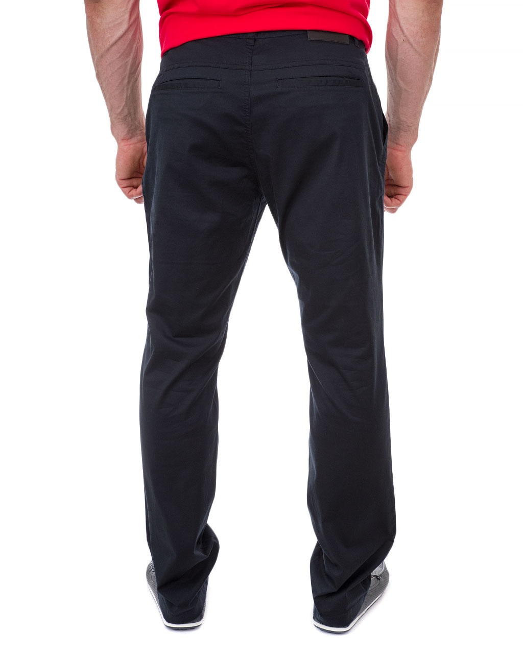 Ea7 Straight Casual Pants In Black
