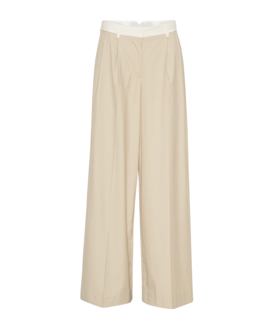 Remain Birger Christensen Belt-loop Casual Pants In Nude