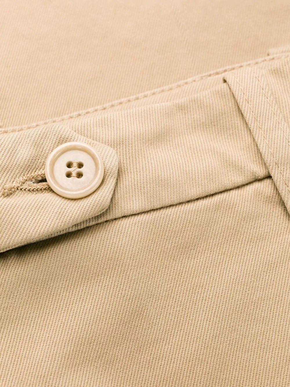 Aspesi Low-rise Flared Casual Pants In Green