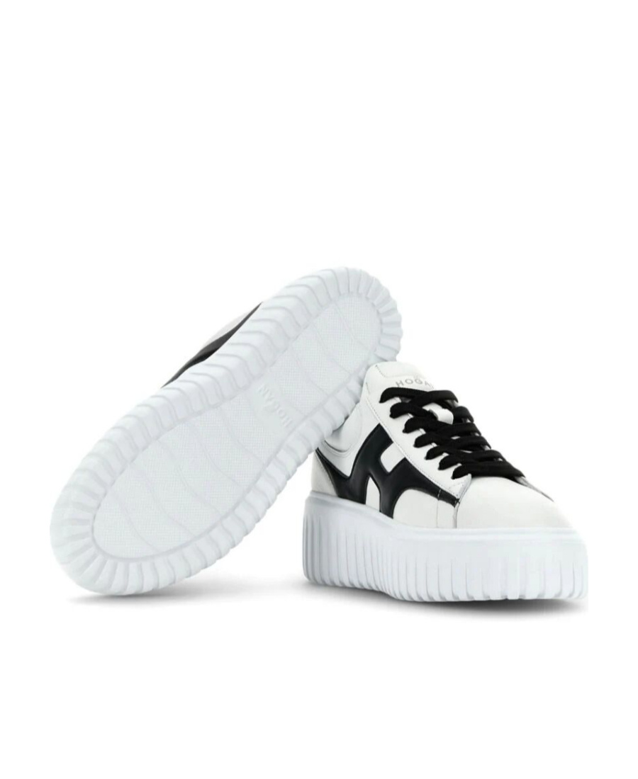 Hogan Nappa Leather Sneakers With Extralight Eva Sole In White