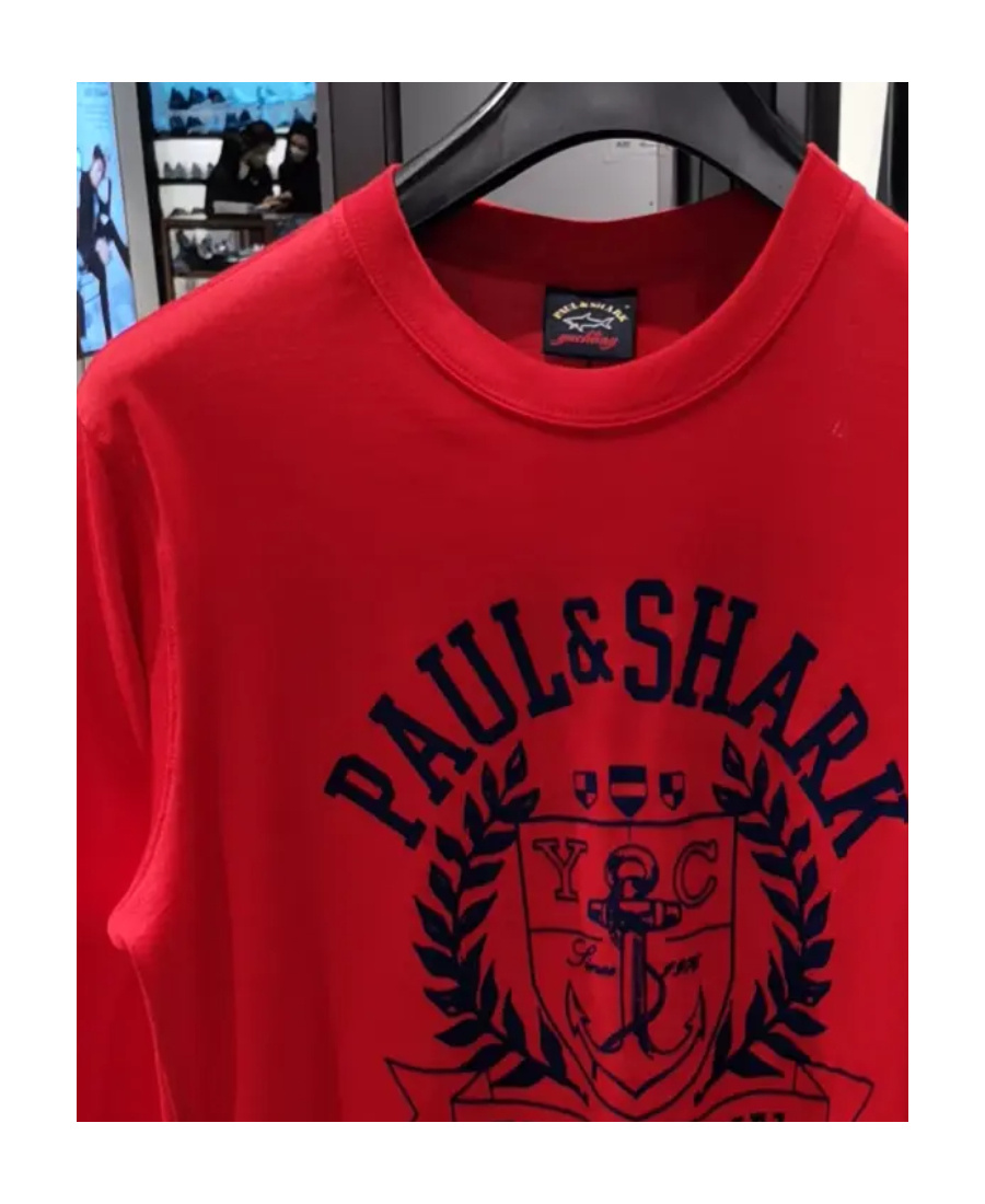 PAUL & SHARK LOGO DETAILS LONG-SLEEVED T-SHIRT