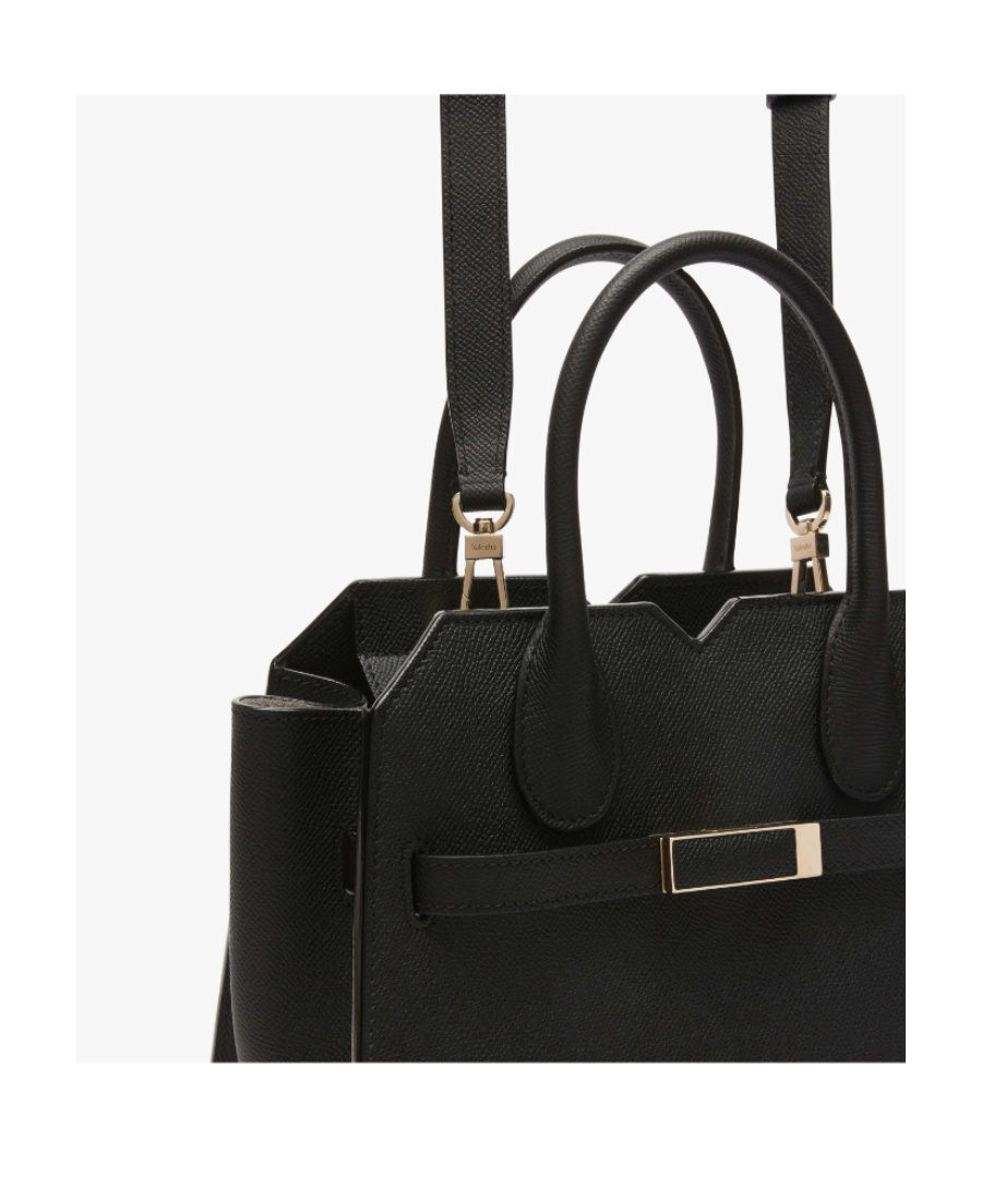 Valextra Women's Milano Mini Handbag In Black