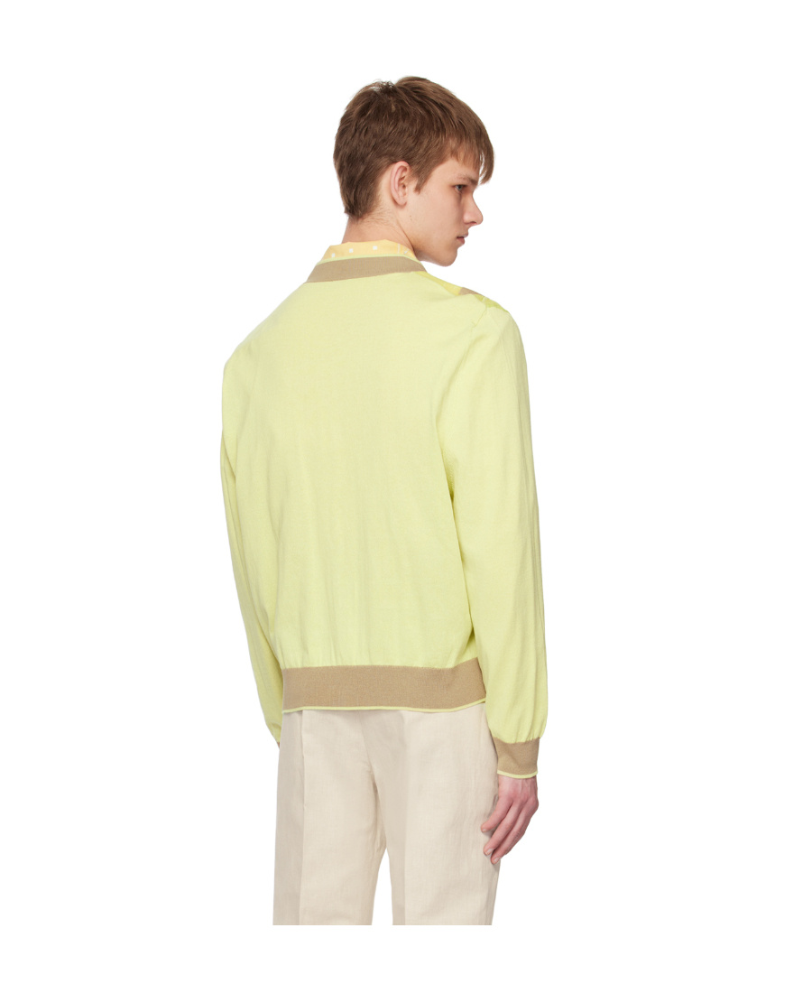 Jacquemus Le Raphia Long-sleeved Cardigan In Nude