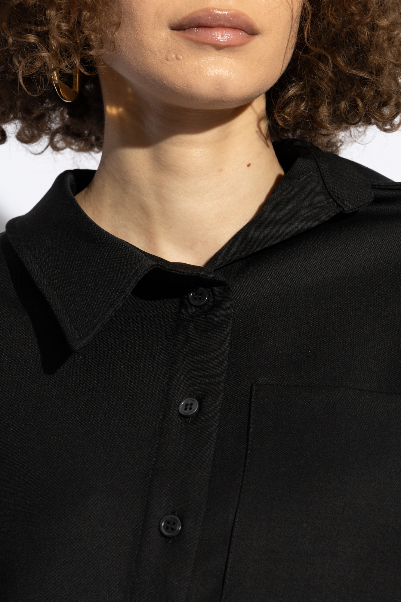 Jacquemus La Chemise Pablo In Black