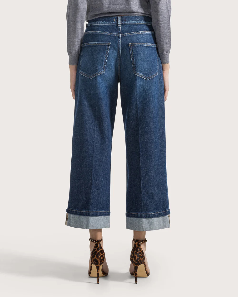 Seventy Trousers Denim In Blue