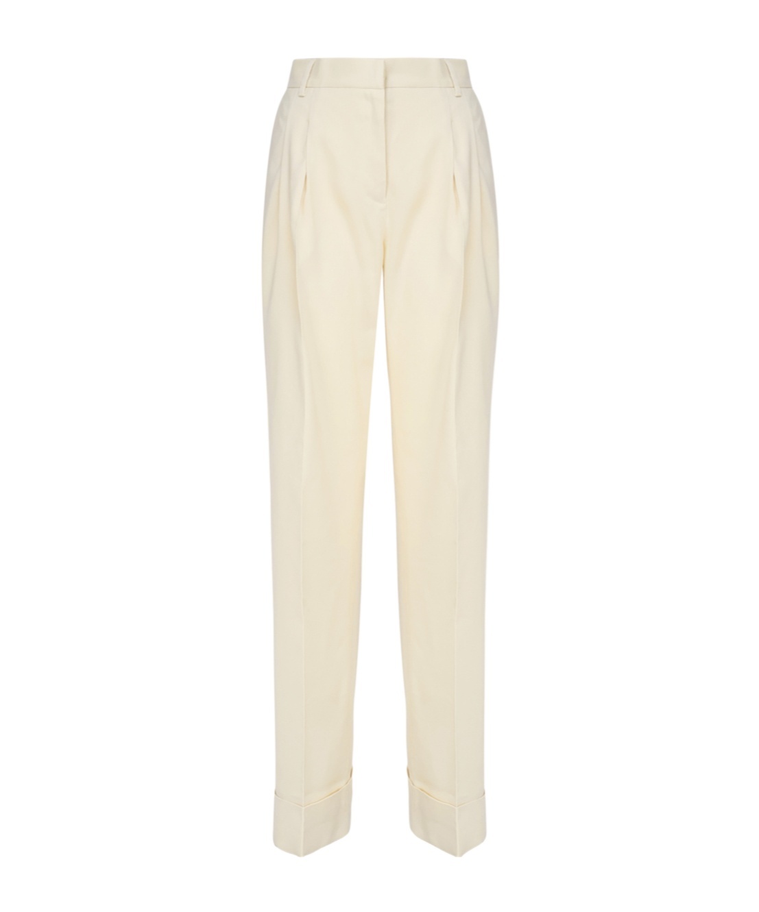 The Andamane Nathalie Trousers In Linen Blend In Nude