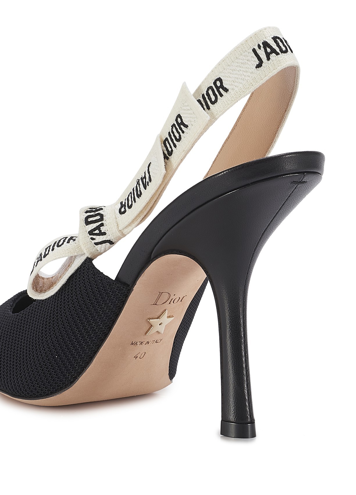 DIOR J'ADIOR SHOES WITH EXPOSED HEELS