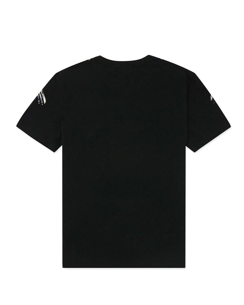 Just Cavalli Round-necked T-shirt In Black