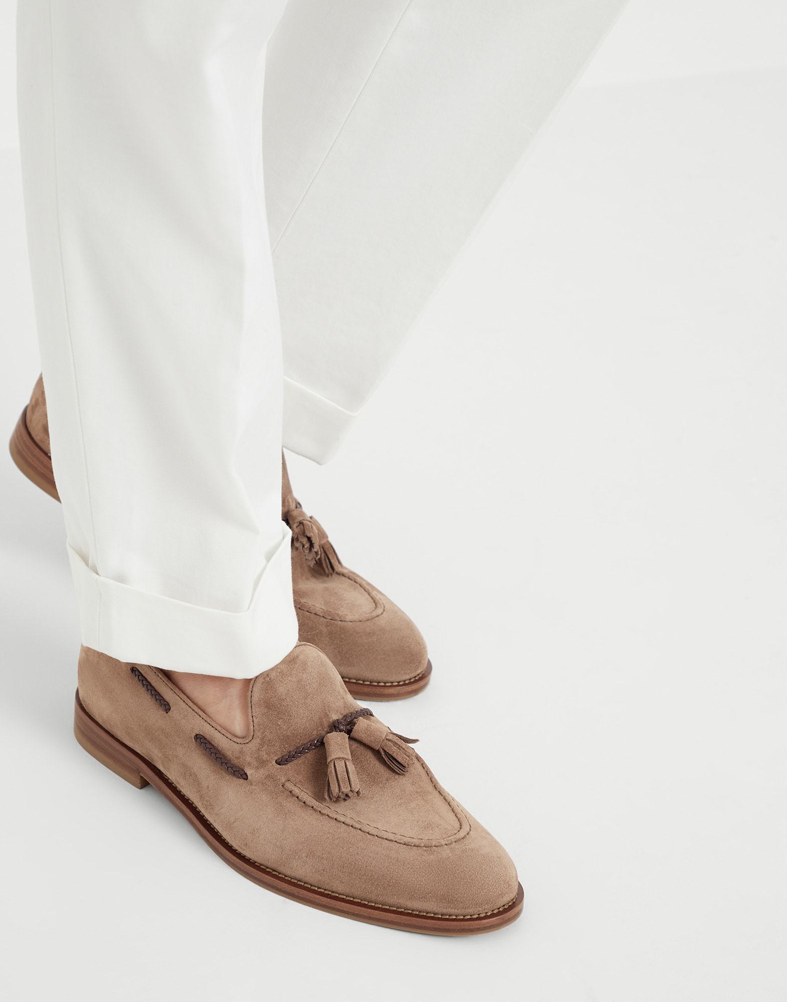 Brunello Cucinelli Suede Loafers