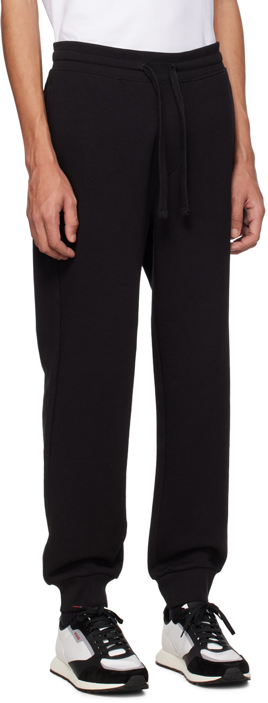 Shop Hugo Boss Dayote Drawstring Joggers In Black