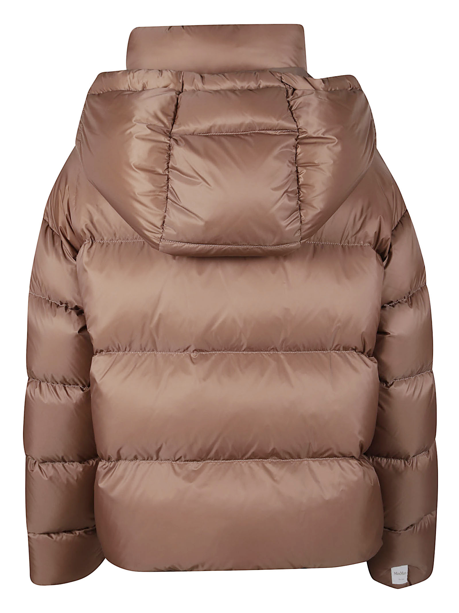 Max Mara The Cube Trebi Down Jacket In Brown