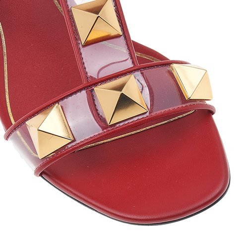 Valentino Logo Flat Sandals In Multicolor